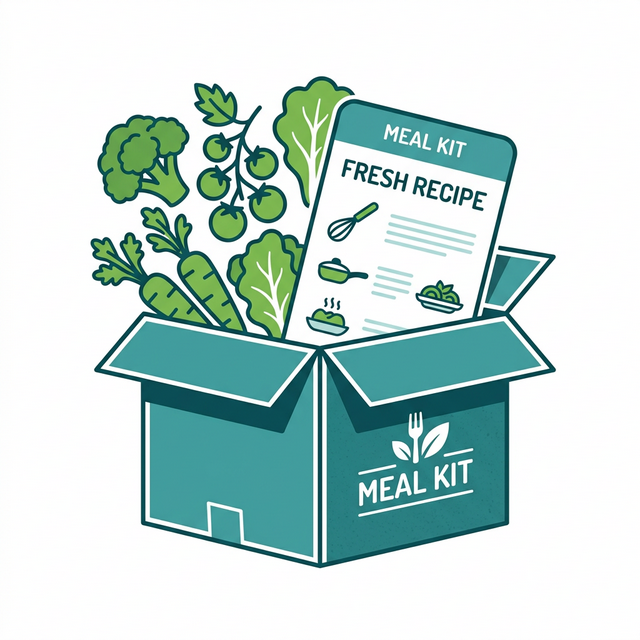 Kochboxen Vergleich Illustration